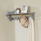 Alaterre Furniture Coventry 36"W Coat Hook with Shelf, Gray ANCT0940 - alternate 2